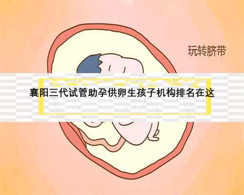 襄阳三代试管助孕供卵生孩子机构排名在这